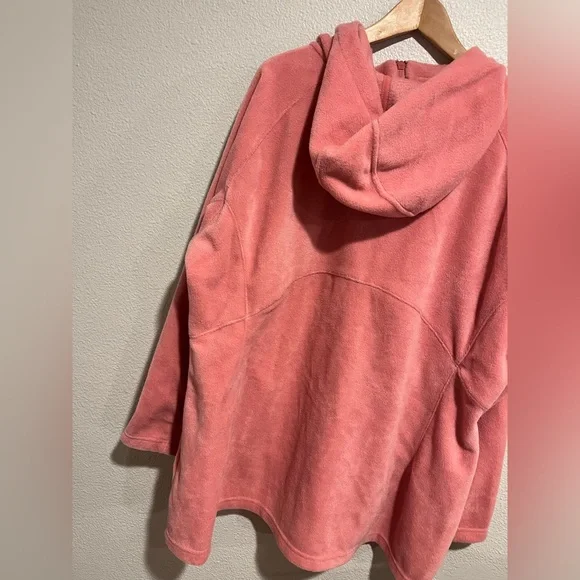 Columbia Womens Benton 2 Springs Fleece Hooded Full Zip Jacket Pink 3X - Picture 7 of 11